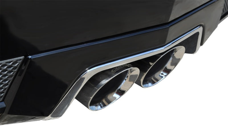CORSA Performance Corsa 2011-2015 Cadillac CTS Coupe V 6.2L V8 Polished Sport Axle-Back Exhaust