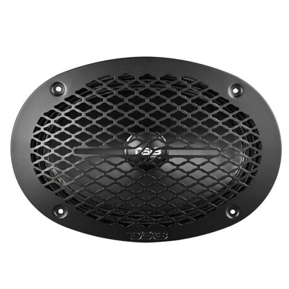 DS18 6x9in Speaker Grill Shallow- Black