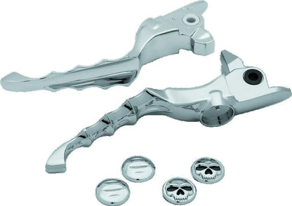 Kuryakyn Zombie Lever Set 17-20 Touring Chrome