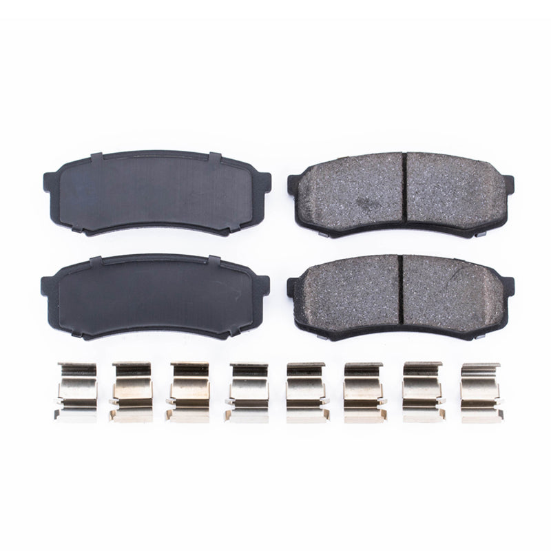 PowerStop Power Stop 10-19 Lexus GX460 Rear Z17 Evolution Ceramic Brake Pads w/Hardware