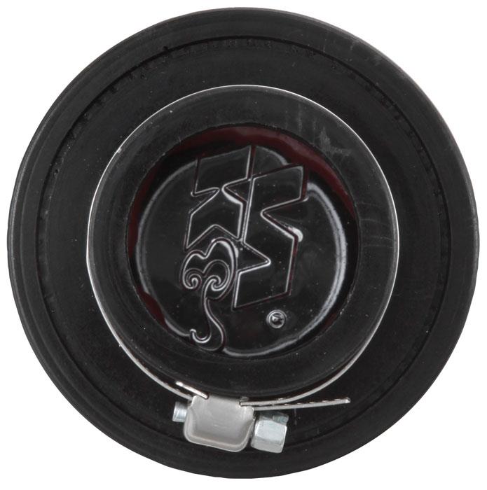 K&N Engineering K&N 1.5in Flange ID x 3in OD x 2.5in H Chrome Finish Rubber Base Crankcase Vent Filter