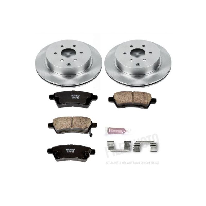 PowerStop Power Stop 05-12 Nissan Pathfinder Rear Autospecialty Brake Kit