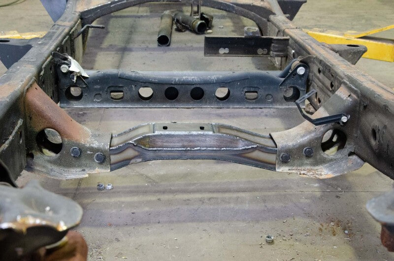 RustBuster 11-19 Chevy Silverado 2500HD/3500HD 4WD Only Transmission Crossmember