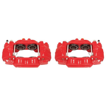 PowerStop Power Stop 03-09 Toyota 4Runner Front Red Calipers w/o Brackets - Pair