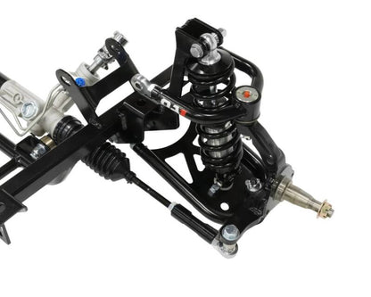 QA1 67-76 MOPAR A-Body Single Adjustable Front Coilover System - 2-4in. Drop