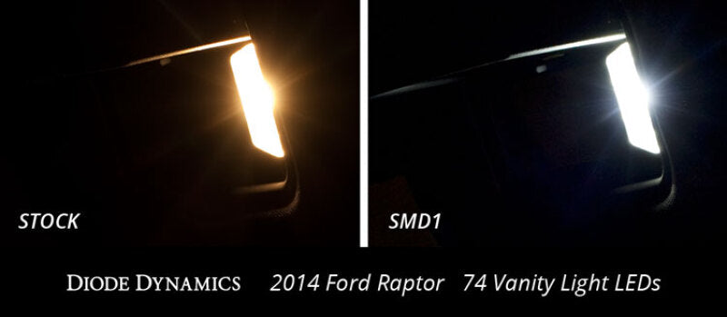 Diode Dynamics 74 SMD1 LED - Amber (Pair)