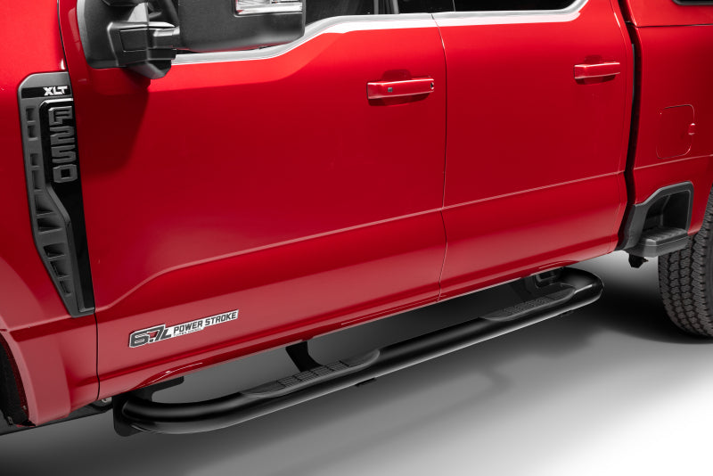 Go Rhino 15-20 Ford F-150 4000 Series SideSteps - Cab Length - Black