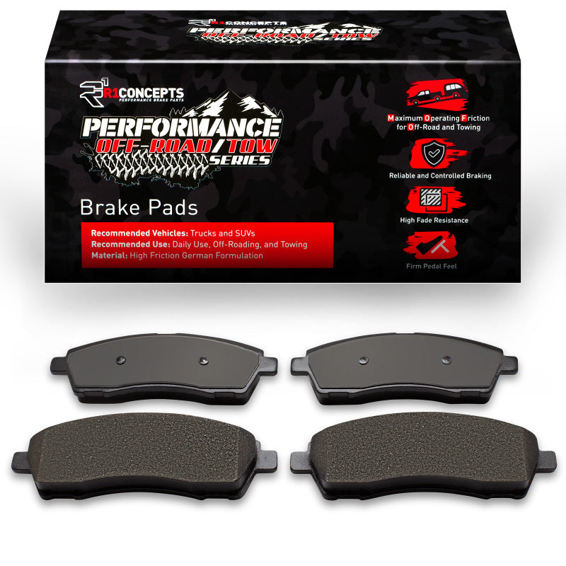R1 Concepts R1 99-05 Ford F-350 Super Duty 4WD Rear Off-Road/Tow Brake Pads