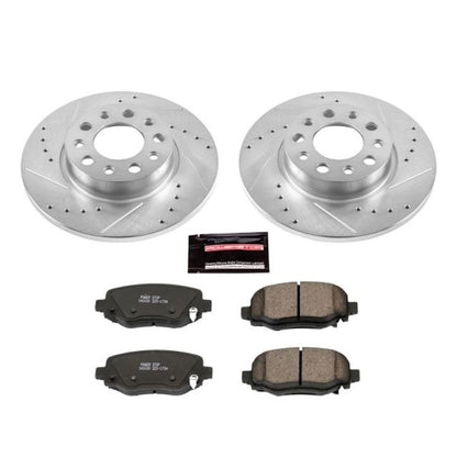 PowerStop Power Stop 16-18 Fiat 500X Rear Z23 Evolution Sport Brake Kit