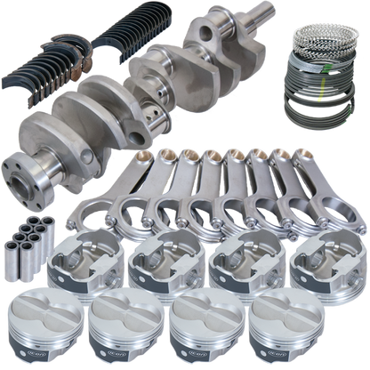 Eagle Ford 289/302 3.400in Crank 5.400in H-Beam -11cc Flat Top 4.040in Pistons Rotating Assembly