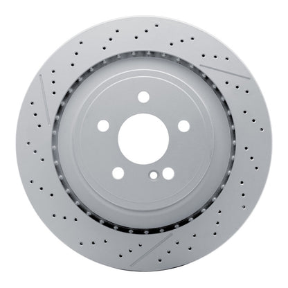 DFC 10-18 Mercedes-Benz E63 AMG S Rear Drilled and Slotted Hi-Carbon Alloy Geomet Coated Rotor