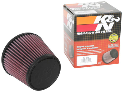 K&N Engineering K&N Universal Clamp-On Air Filter 2.75in Flange ID x 5.875in Base OD x 4.5in Top OD x 5in Height