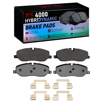 DFC 05-09 Land Rover Range Rover Sport Front 4000 HybriDynamic Brake Pads and Hardware Kit