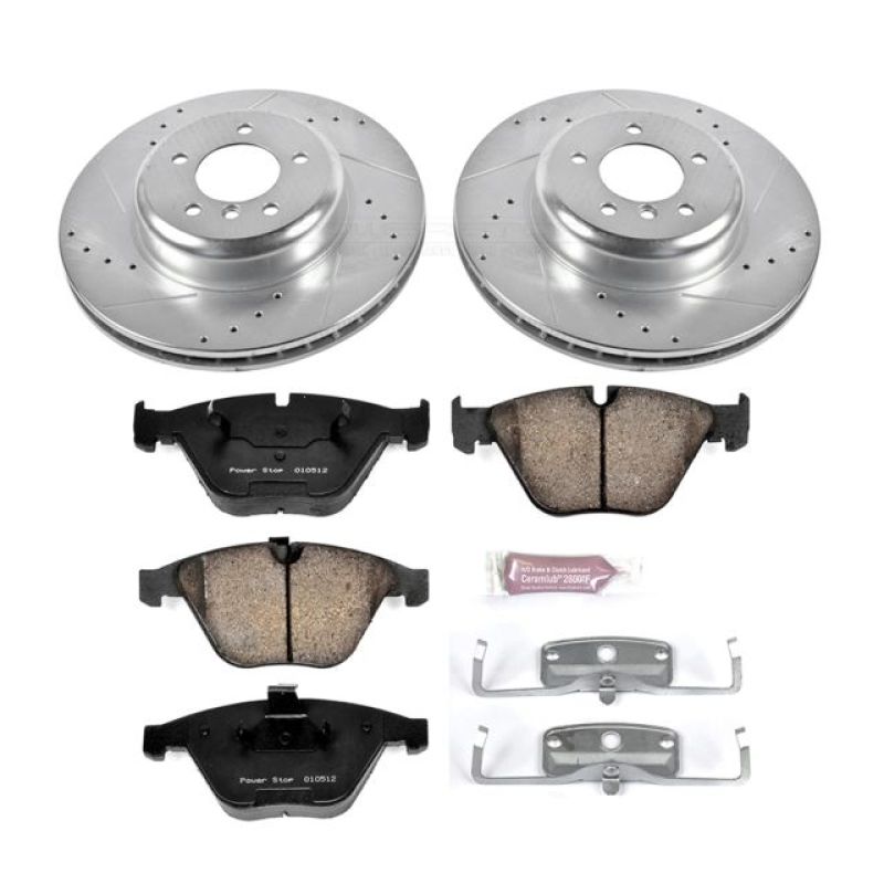 PowerStop Power Stop 11-13 BMW 335i xDrive Front Z23 Evolution Sport Brake Kit