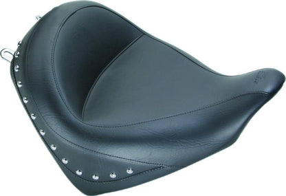 Mustang Motorcycle Mustang 10-21 Honda VT1300CX Fury Wide Touring Solo Seat w/Studs - Black