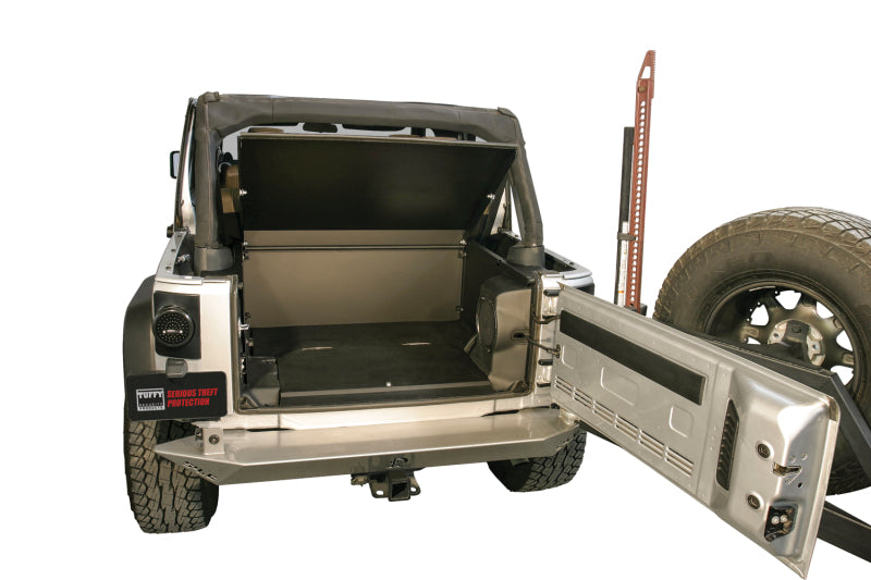 Tuffy Products Tuffy Jk 2011+ Deluxe Security Deck Enclosure- Black