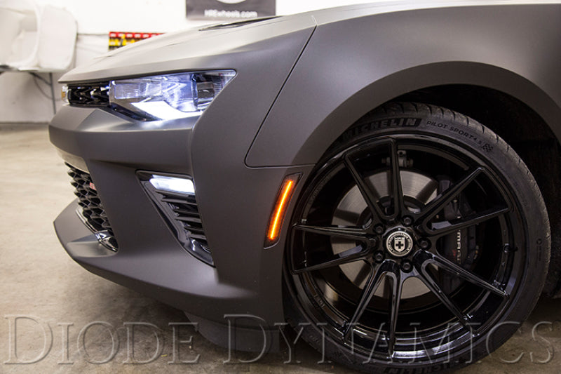 Diode Dynamics 16-21 Chevrolet Camaro LED Sidemarkers - Amber/ - Red (set)
