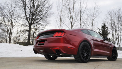 CORSA Performance Corsa 2015-2025 Ford Mustang GT 3.0in Inlet / 4.5in Outlet Black PVD Tip Kit (For Corsa ExhaustOnly)