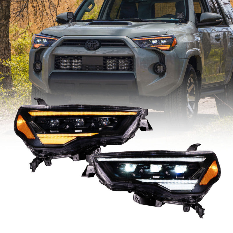Form Lighting 2014-2024 Toyota 4Runner Sequential LED Projector Headlights (Pair)