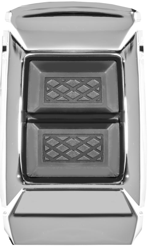 Kuryakyn Enygma Brake Pedal Pad FL Touring Models - Chrome