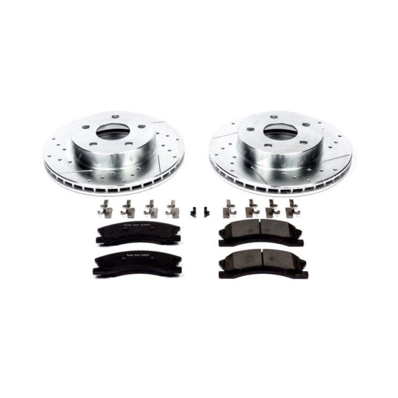 PowerStop Power Stop 99-04 Jeep Grand Cherokee Front Z23 Evolution Sport Brake Kit