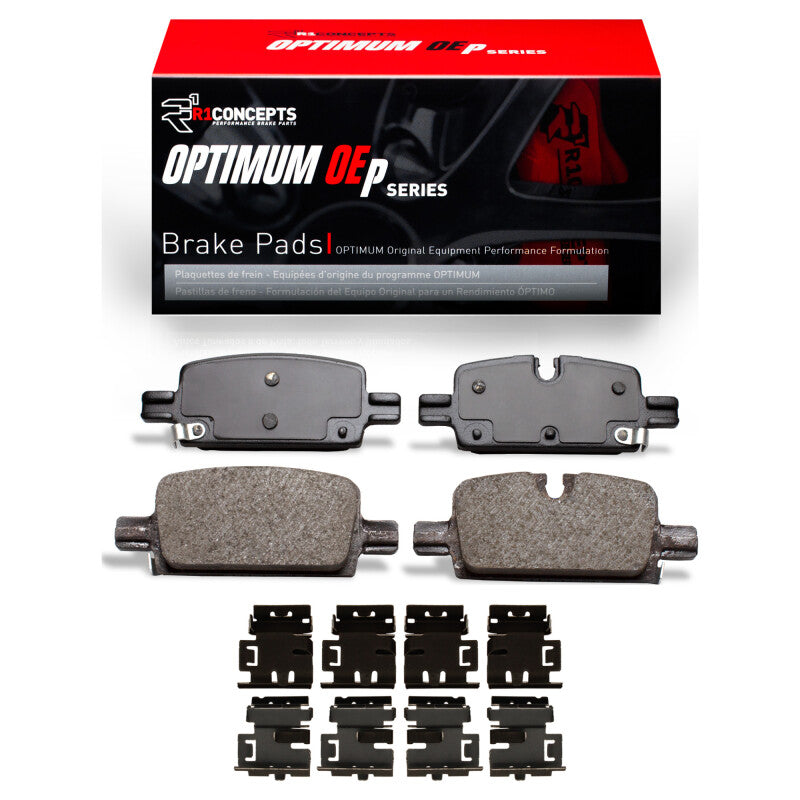 R1 Concepts R1 2019-2026 Acura ZDX Rear R1 Optimum OE Pads & Hardware Kit