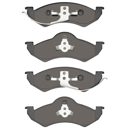 DFC 98-99 Dodge Durango Front 5000 Advanced Semi Metallic Brake Pads