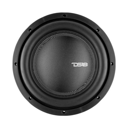 DS18 10in 600 Watts RMS 4 ohm SVC Shallow Mount Fiber Glass Subwoofer IXS Series