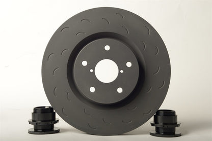 Hawk Performance Hawk Talon 97-04 Chevrolet Corvette Slotted-Only Vented 12.81 in Diameter Front Brake Rotor Set