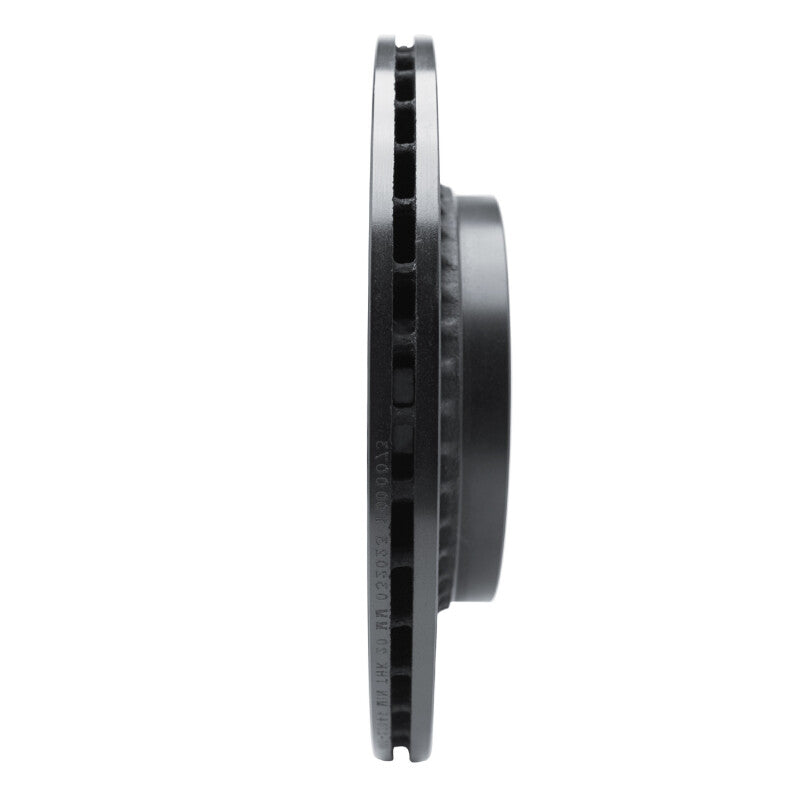 R1 Concepts R1 10-17 Volvo XC60 Rear Right Drilled & Slotted Black Brake Rotor