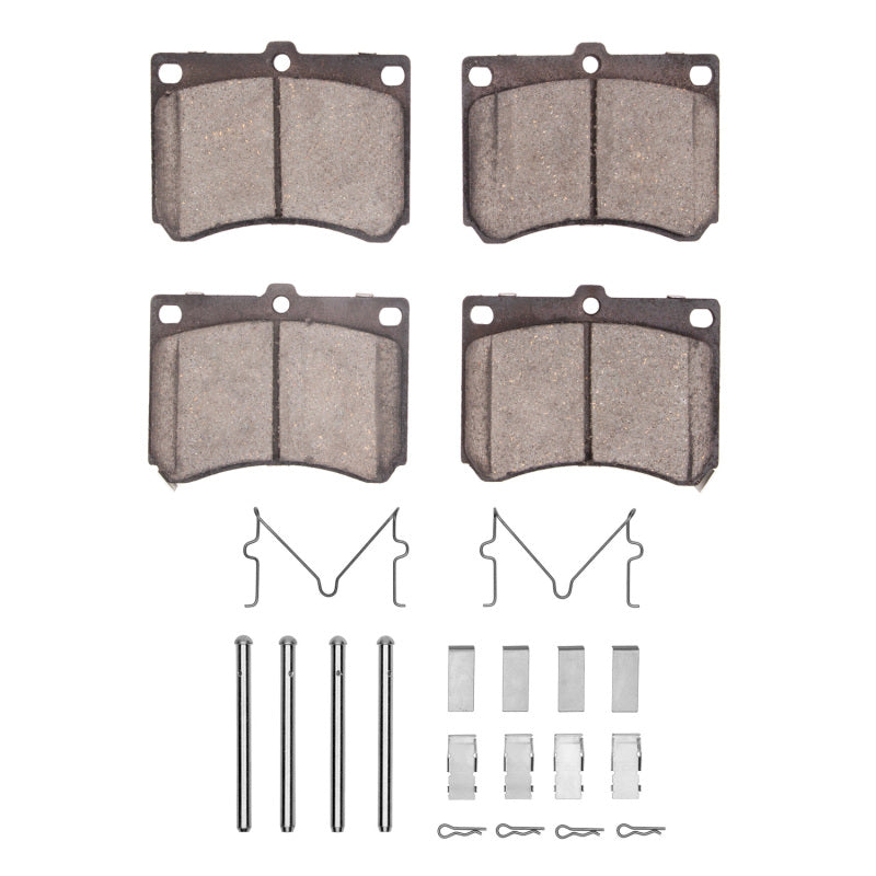 DFC 90-03 Ford Escort Front 4000 HybriDynamic Brake Pads and Hardware Kit