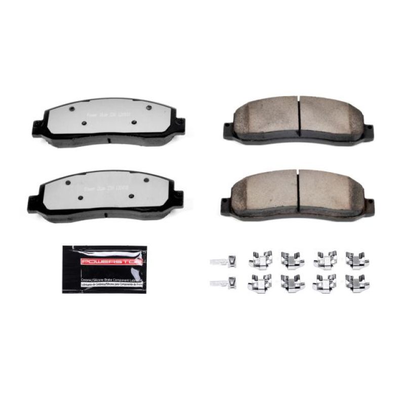 PowerStop Power Stop 05-08 Ford F-250 Super Duty Front Z36 Truck & Tow Brake Pads w/Hardware