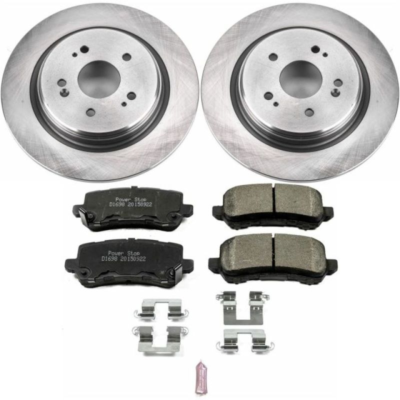 PowerStop Power Stop 15-19 Acura TLX Rear Autospecialty Brake Kit