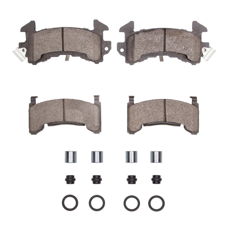R1 Concepts R1 82-88 Chevrolet Camaro Rear Ceramic Brake Pads & Hardware Kit