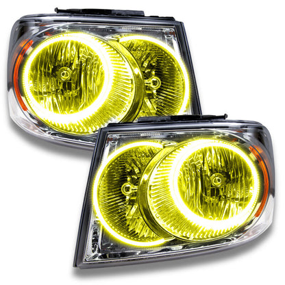 ORACLE Lighting Oracle 07-09 Dodge Durango SMD HL - Chrome - ColorSHIFT w/o Controller