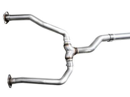 AWE Tuning 0FG Exhaust for 3rd Gen Toyota Tundra - Dual Diamond Black Tips
