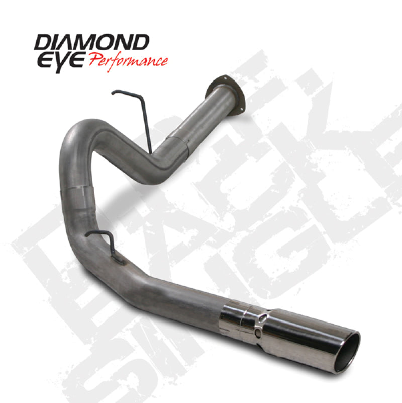 Diamond Eye Performance Diamond Eye KIT 4in DPF-BACK Single SS 07.5-10 CHEVY 6 6L 2500/3500 PCKGD BX46X14X14OD EL-PL