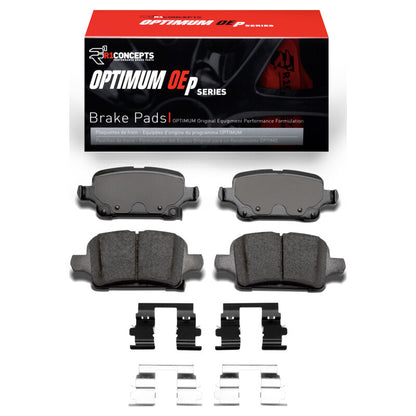R1 Concepts R1 16-23 Buick Regal TOURX Rear Optimum OE Pads & Hardware Kit