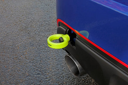 Perrin Performance PERRIN 13-25 Subaru BRZ / 13-20 Scion FRS & Toyota 86 / 22-25 GR86 Tow Hook Kit (Rear) - Neon Yellow