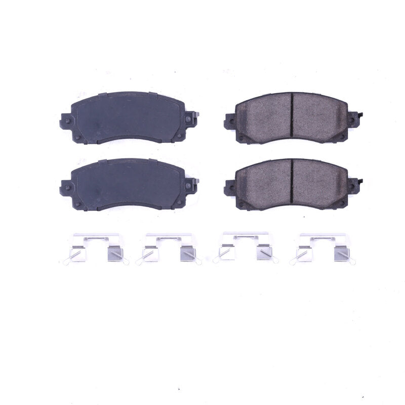 PowerStop Power Stop 18-19 Subaru Crosstrek Front Z17 Evolution Ceramic Brake Pads w/Hardware
