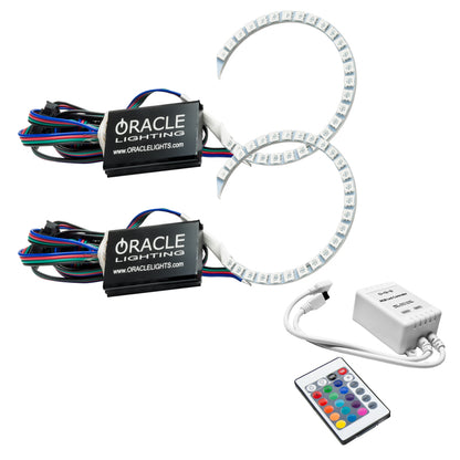 ORACLE Lighting Oracle 18-21 Ford Mustang LED Headlight Halo Kit - ColorSHIFT w/ Simple Controller