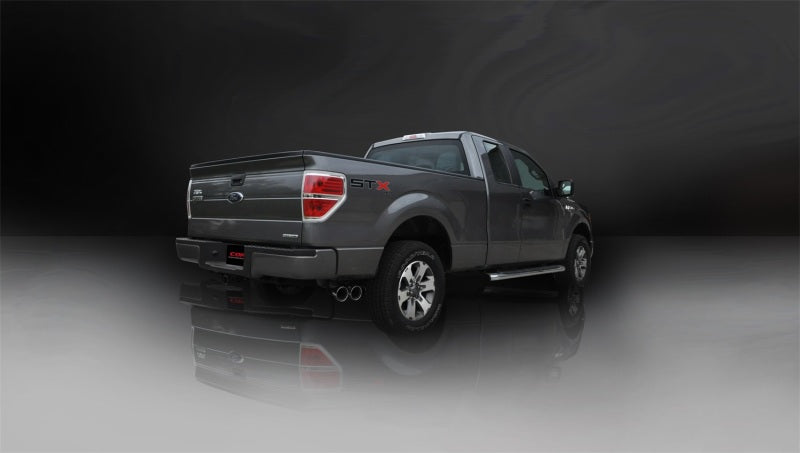 CORSA Performance Corsa 2011-2014 Ford F-150 5.0L V8 Polished Sport Cat-Back Exhaust