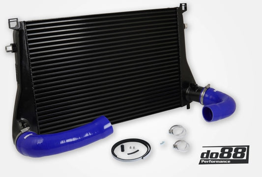 do88 Audi/Seat/Skoda/Volkswagen 1.8T/2.0T (MQB) Intercooler w/Blue Hoses