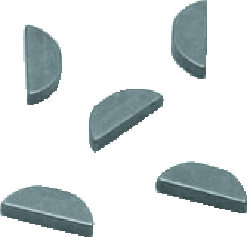 S&S Cycle .094in x .500in x .491in Woodruff Key - 5 Pack