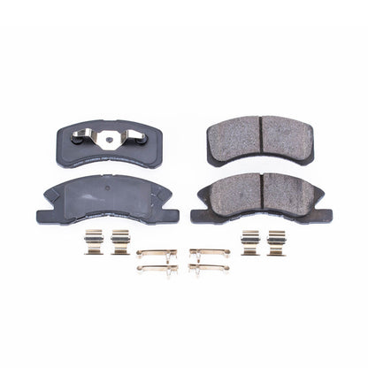 PowerStop Power Stop 14-15 Mitsubishi Mirage Front Z17 Evolution Ceramic Brake Pads w/Hardware