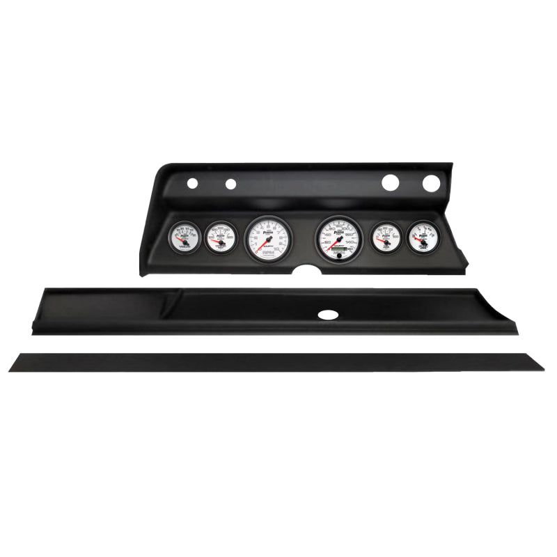 Autometer Phantom II Direct Fit Dash Kit 1966 Chevy Chevelle (2 x 3-3/8in. / 4 x 2-1/16in.)