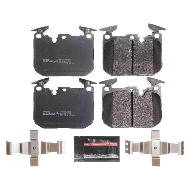 PowerStop Power Stop 15-20 BMW M4 Euro-Stop ECE-R90 Front Brake Pads