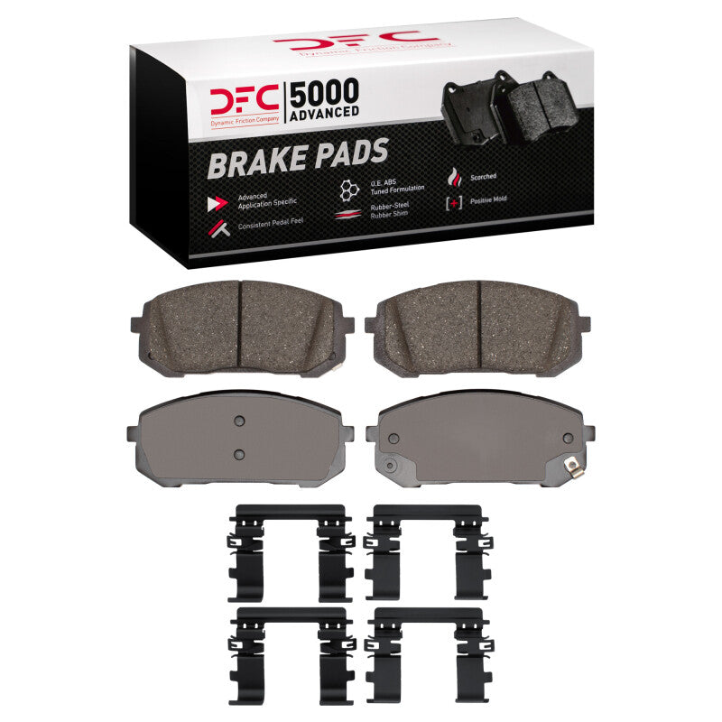 DFC 21-25 Hyundai Elantra Front 5000 Advanced Ceramic Brake Pads and Hardware Kit