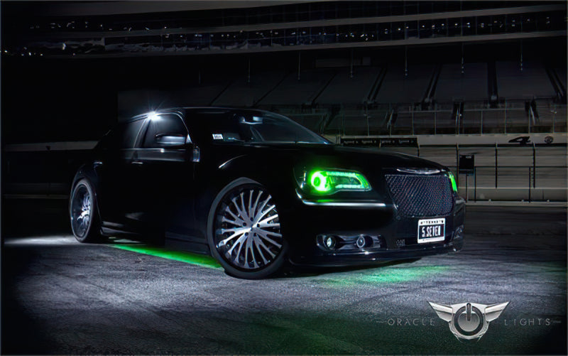 ORACLE Lighting Oracle 11-19 Chrysler 300C DRL Upgrade w/ Halo Kit - ColorSHIFT w/ BC1 Controller