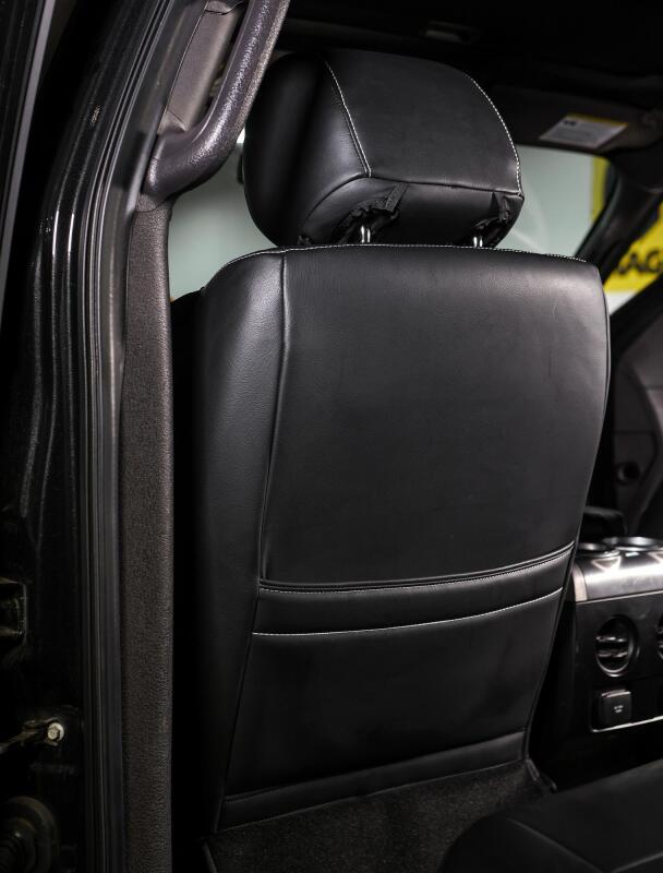 PRP Seats PRP 12-14 Ford Raptor Front Seat Covers (Pair) - Black w Silver Stitch
